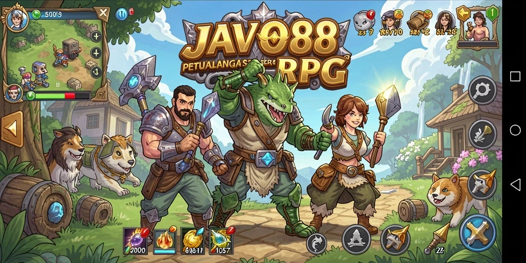 Gameplay seru dan grafis menakjubkan dari JAVO88.