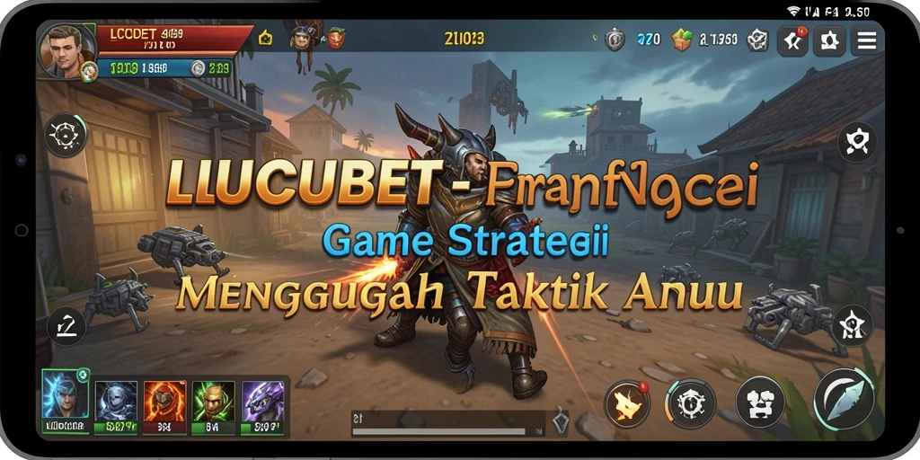 Screenshot gameplay menarik dari LUCUBET yang menampilkan strateginya.