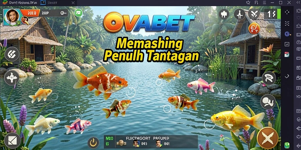 Gameplay seru OVABET dengan pengalaman memancing yang mendebarkan.