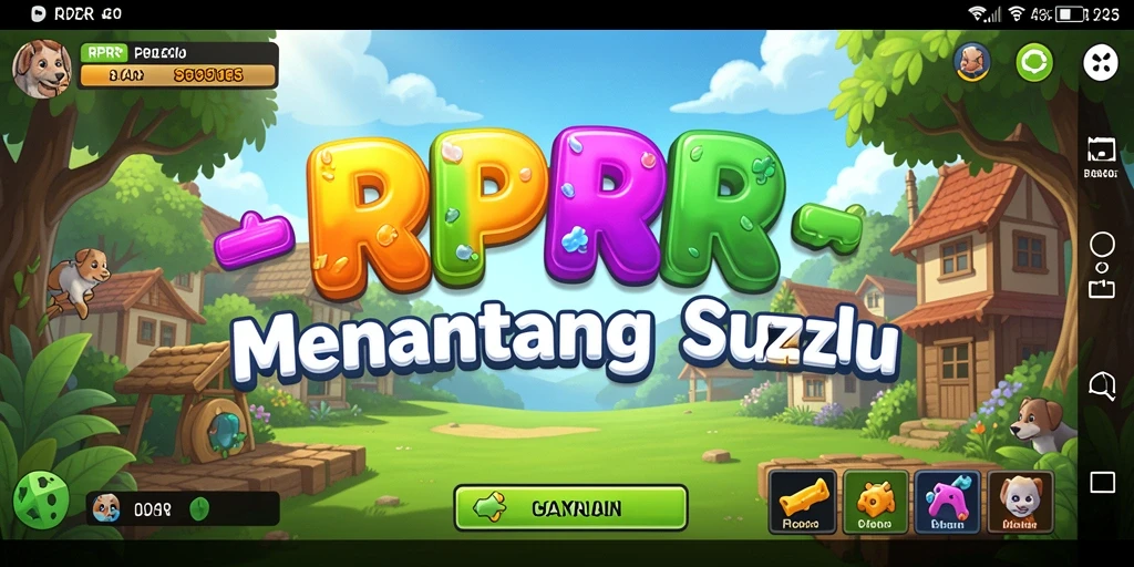 Screenshot dari gameplay RPRR yang menarik dan menantang.