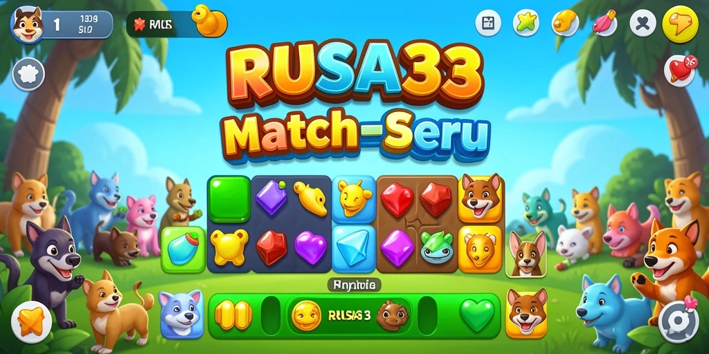 Gameplay seru dan penuh warna dari RUSA33.