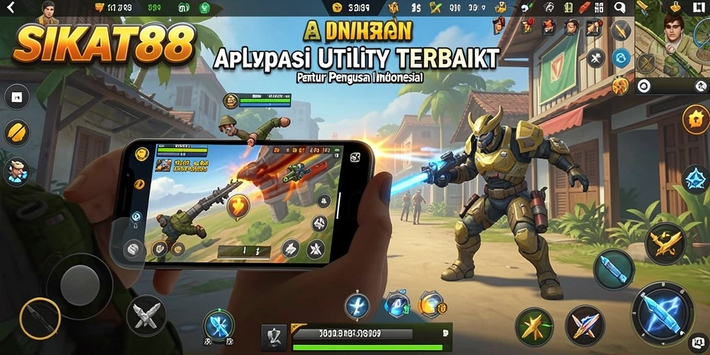 Tampilan utama SIKAT88 dengan antarmuka yang intuitif dan fungsional.