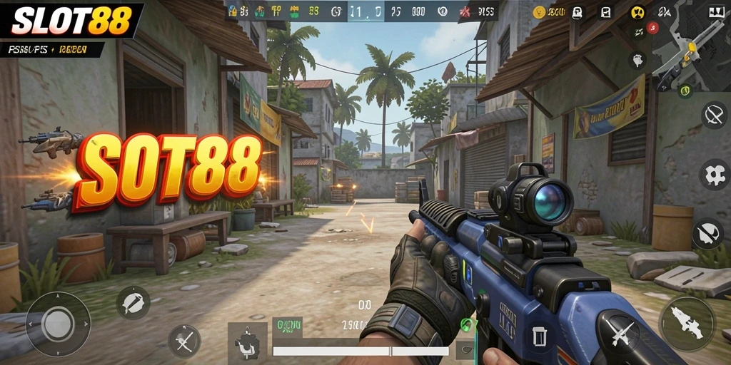 Gameplay intens dengan grafis menawan dalam SLOT88.