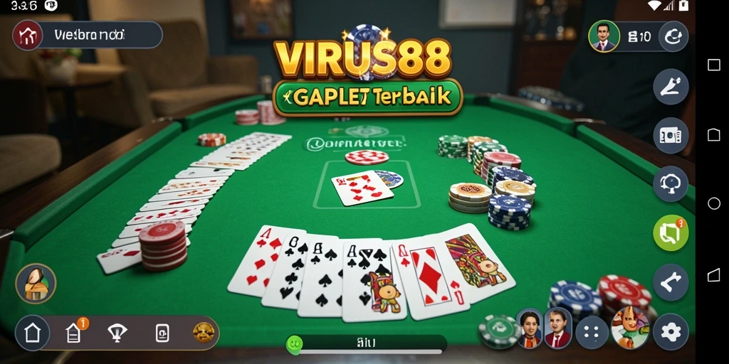 Tampilan gameplay VIRUS88 yang seru dan menarik.